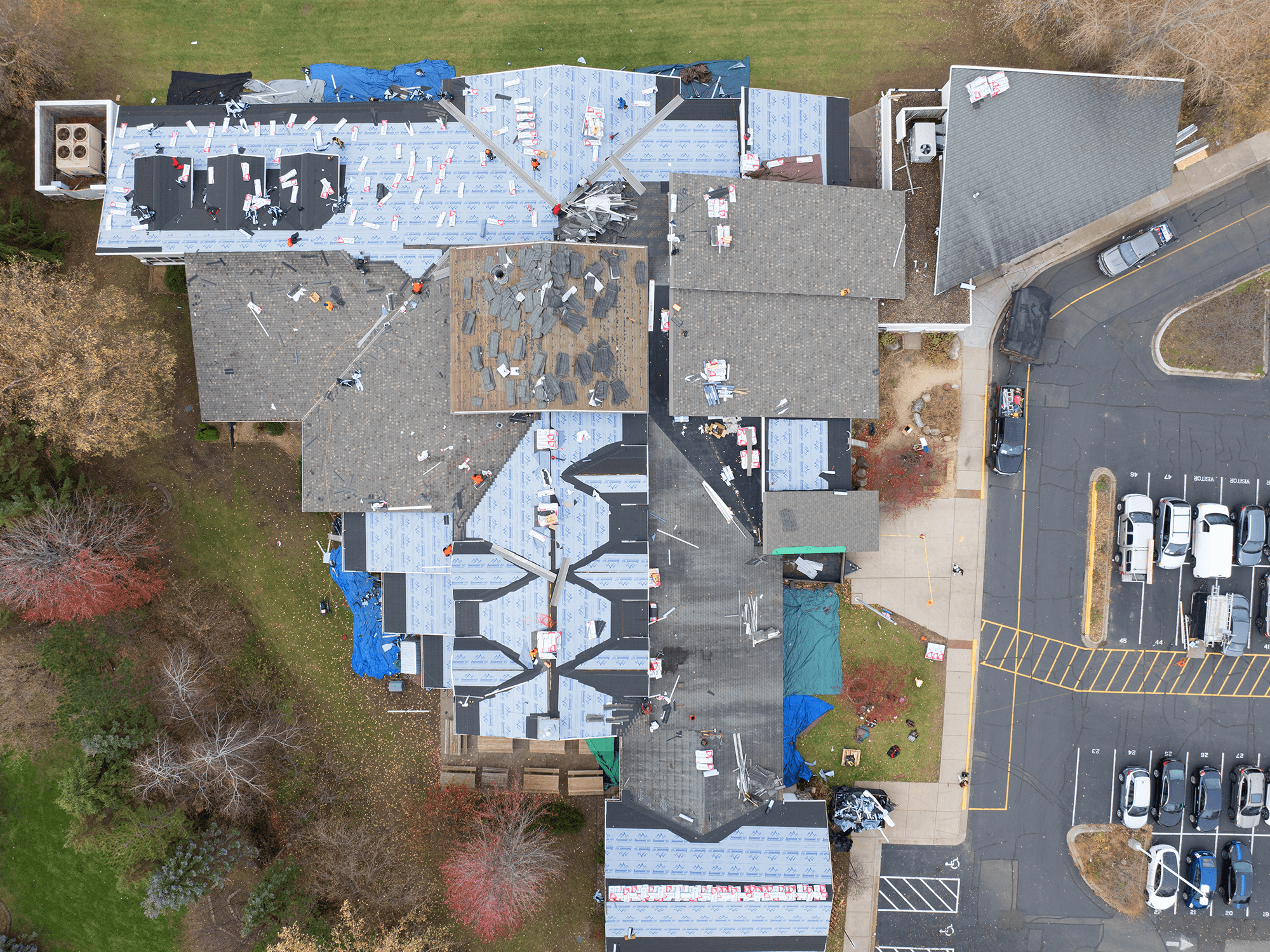 Storm Damage Roof Repair by T-10 Construction